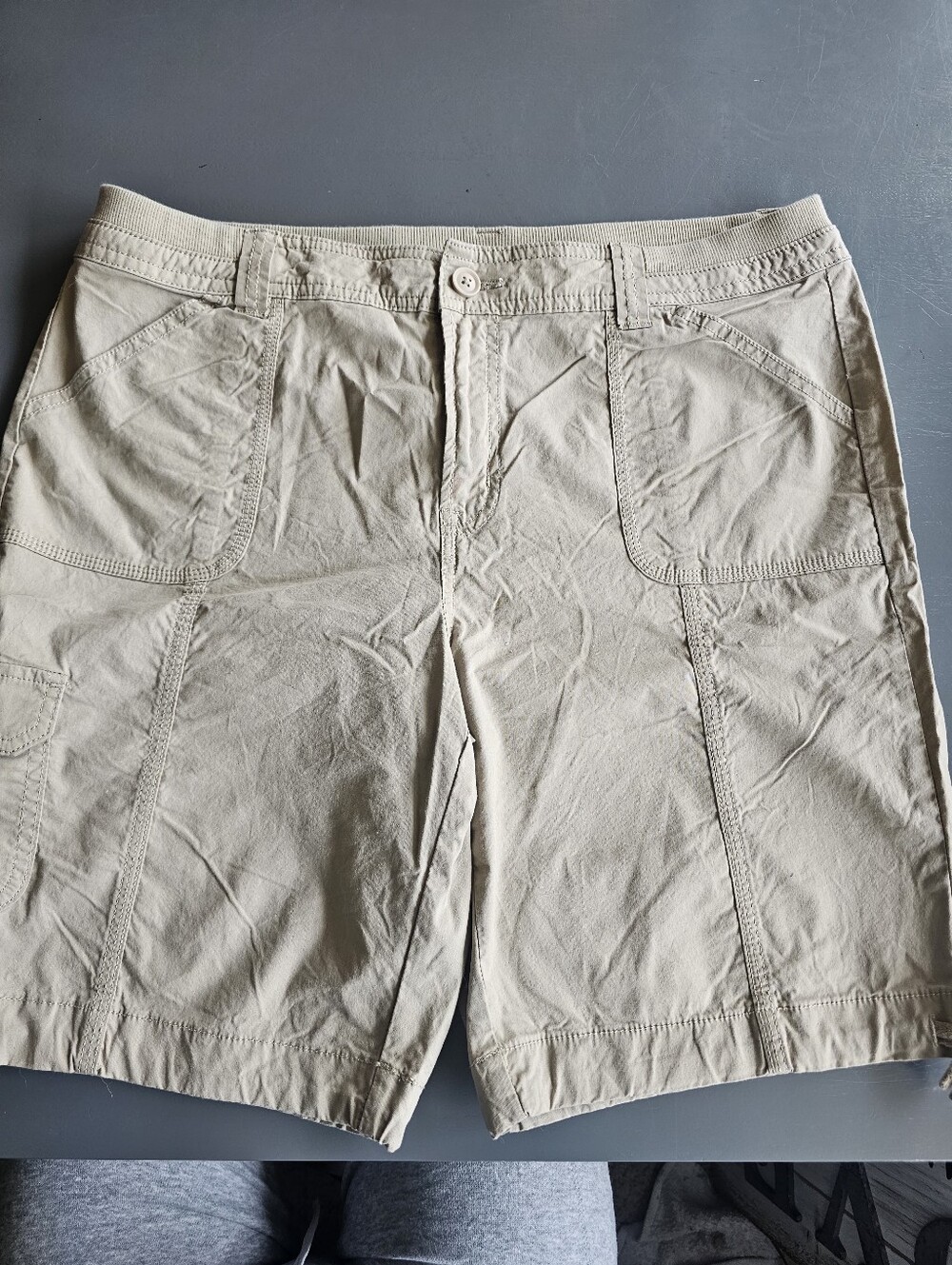 Womens St Johns Bay Bermuda Shorts Sz 14P